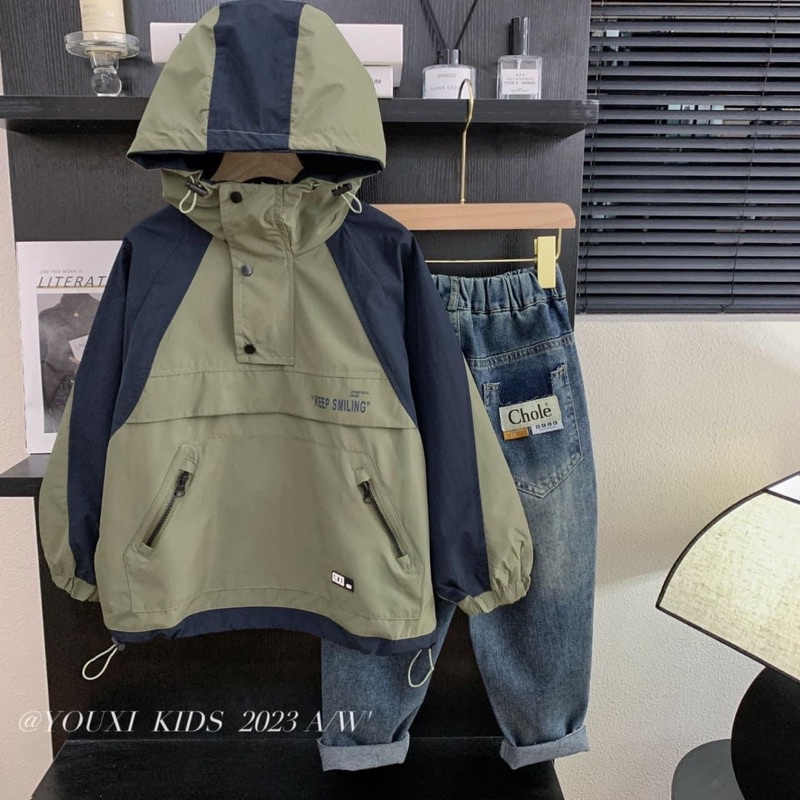 Quần jean túi Chole bé trai