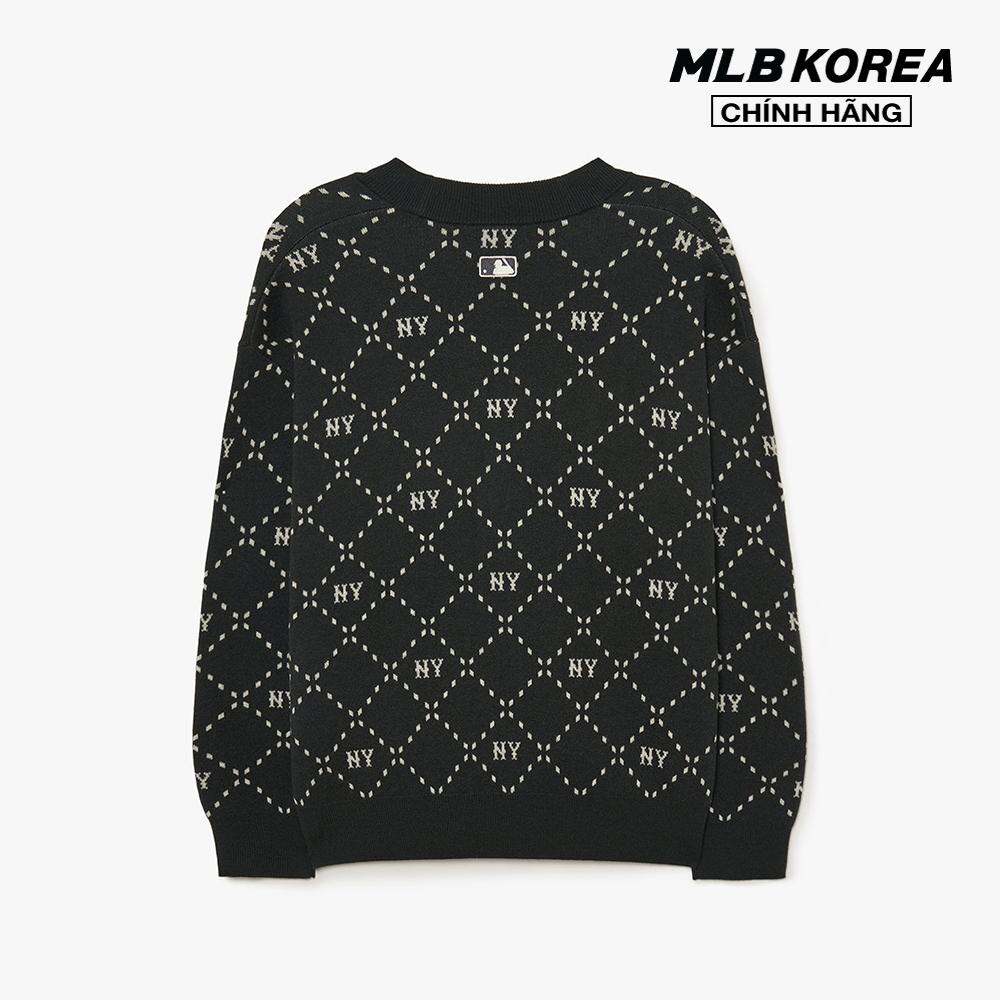 MLB - Áo khoác cardigan unisex cổ V tay dài Dia Monogram 3AKCM0134-50CGS