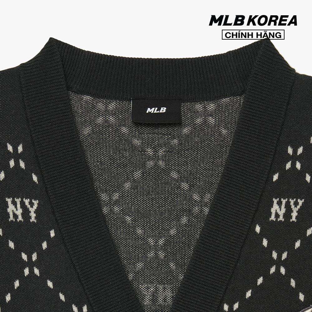 MLB - Áo khoác cardigan unisex cổ V tay dài Dia Monogram 3AKCM0134-50CGS