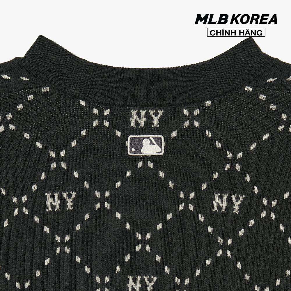 MLB - Áo khoác cardigan unisex cổ V tay dài Dia Monogram 3AKCM0134-50CGS