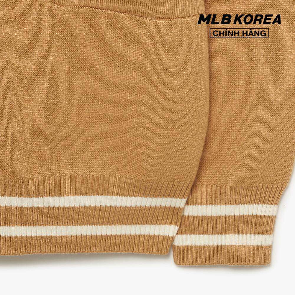 MLB - Áo khoác cardigan unisex cổ V tay dài Varsity 3AKCV0134-45CAL