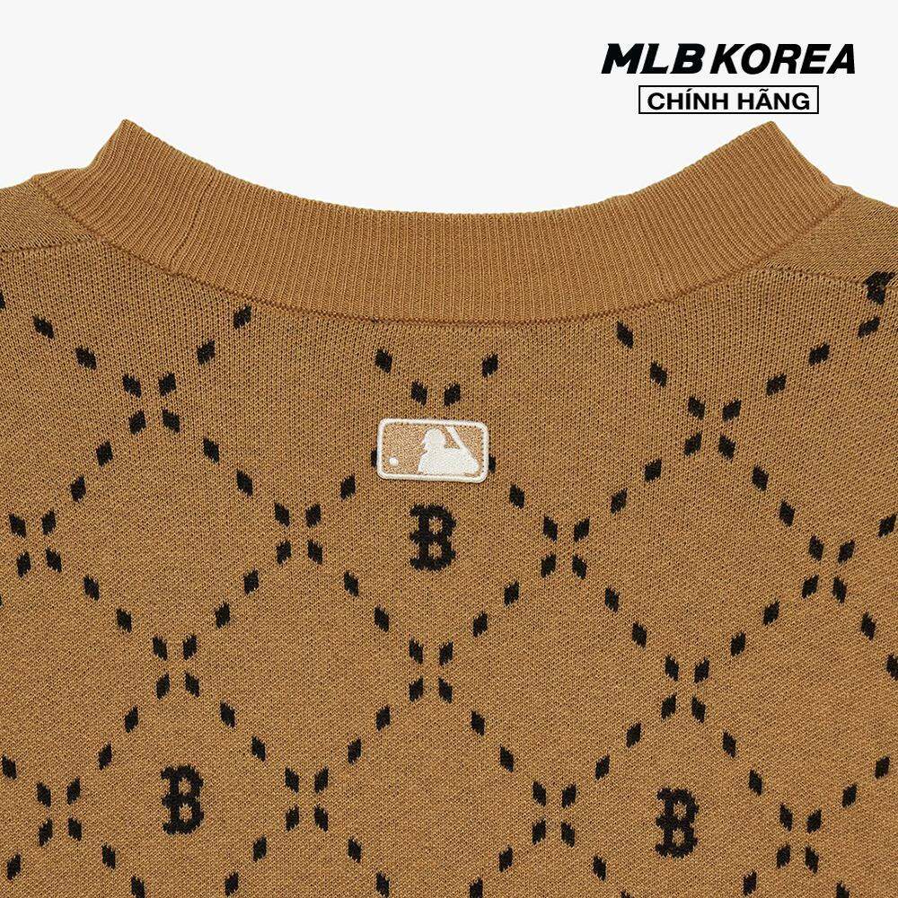 MLB - Áo khoác cardigan unisex cổ V tay dài Dia Monogram 3AKCM0134-43CAL