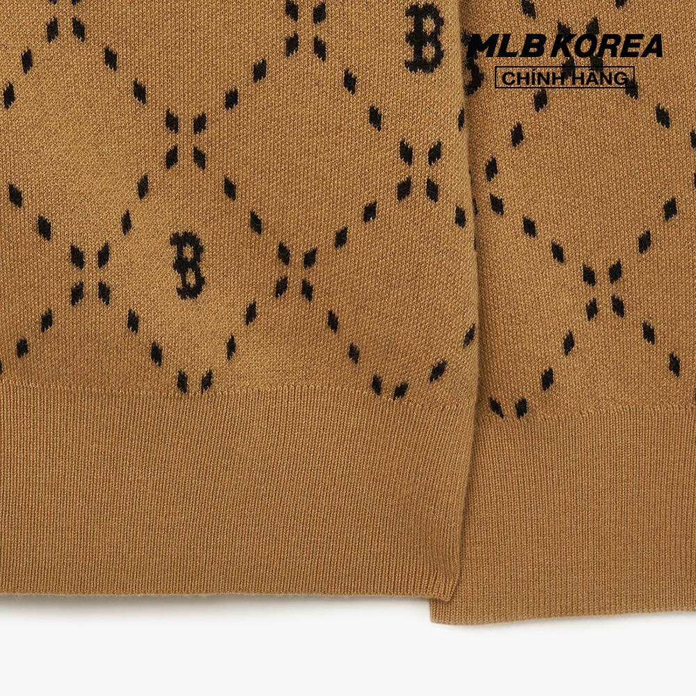MLB - Áo khoác cardigan unisex cổ V tay dài Dia Monogram 3AKCM0134-43CAL