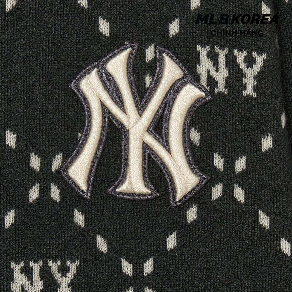 MLB - Áo khoác cardigan unisex cổ V tay dài Dia Monogram 3AKCM0134-50CGS