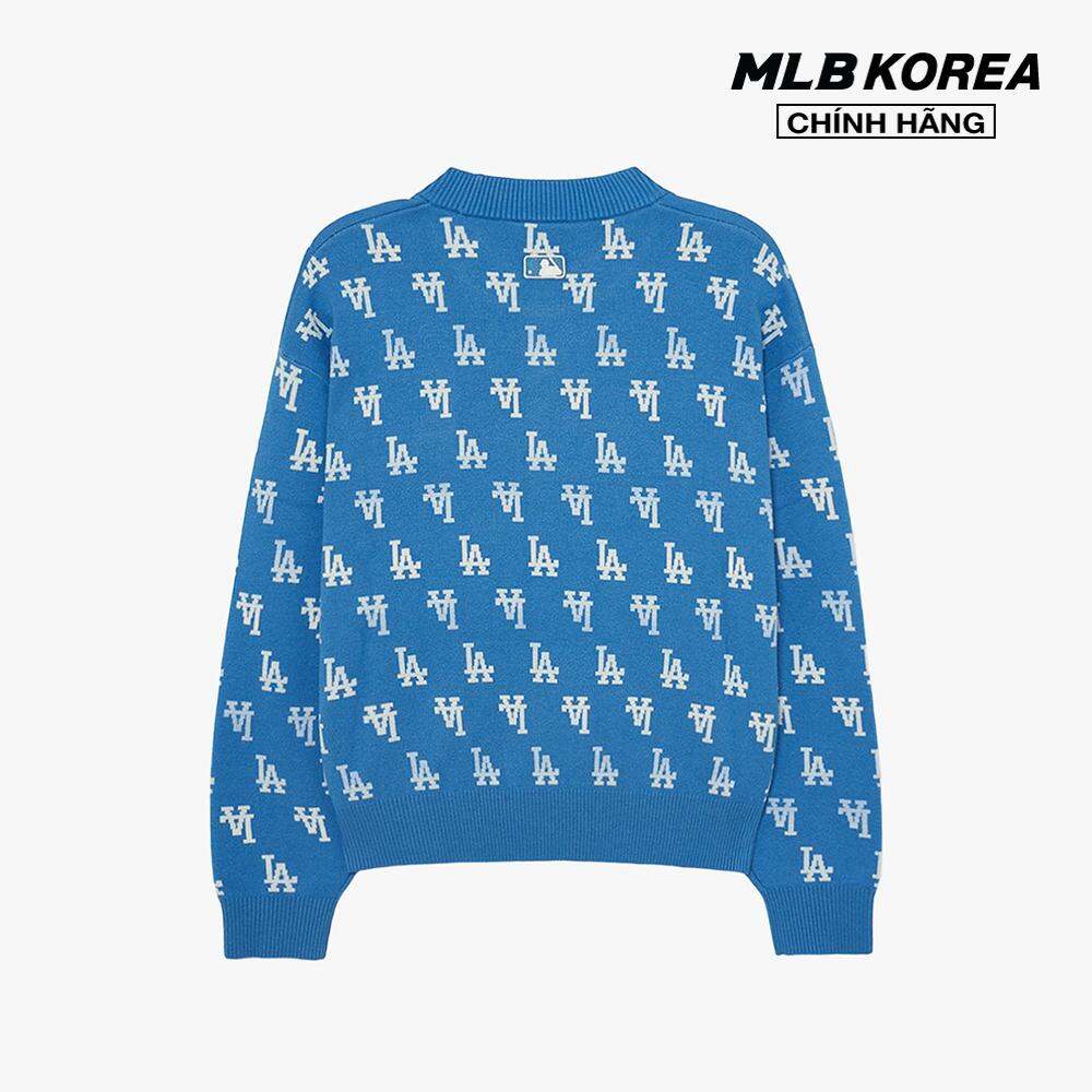 MLB - Áo sweater unisex cổ tròn tay dài Monogram 3AKPM0434-07BLL