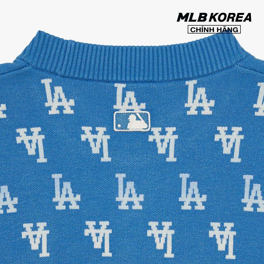 MLB - Áo sweater unisex cổ tròn tay dài Monogram 3AKPM0434-07BLL
