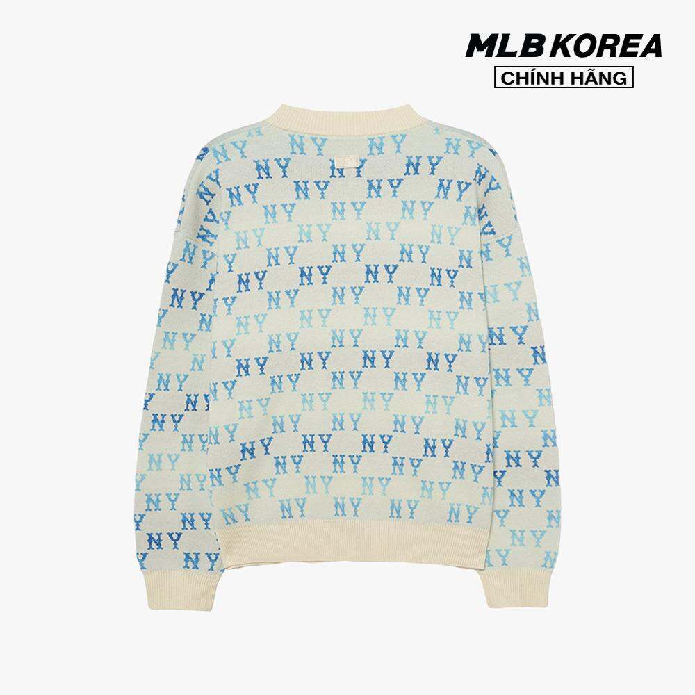 MLB - Áo sweater unisex cổ tròn tay dài Monogram 3AKPM0434-50CRD