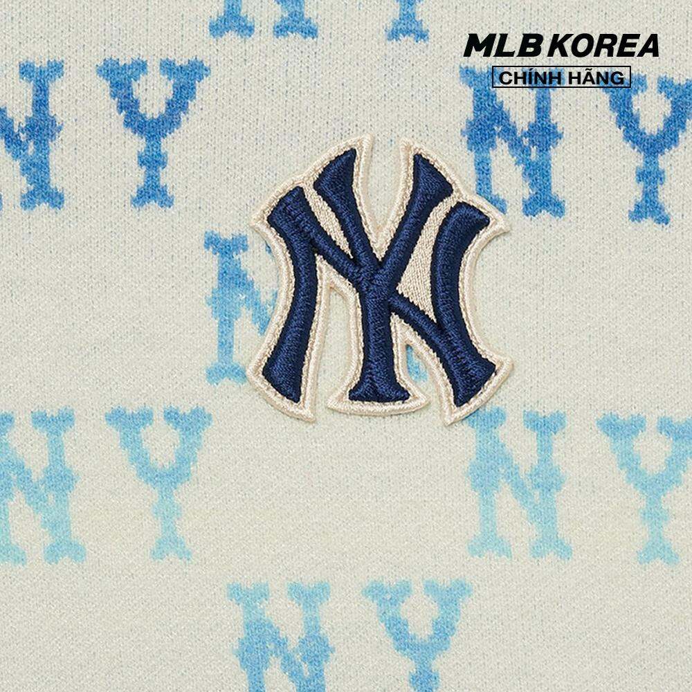 MLB - Áo sweater unisex cổ tròn tay dài Monogram 3AKPM0434-50CRD