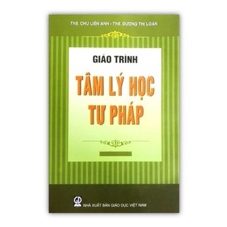 Sách - Giáo Trình Tâm Lý Học Tư Pháp (DN)
