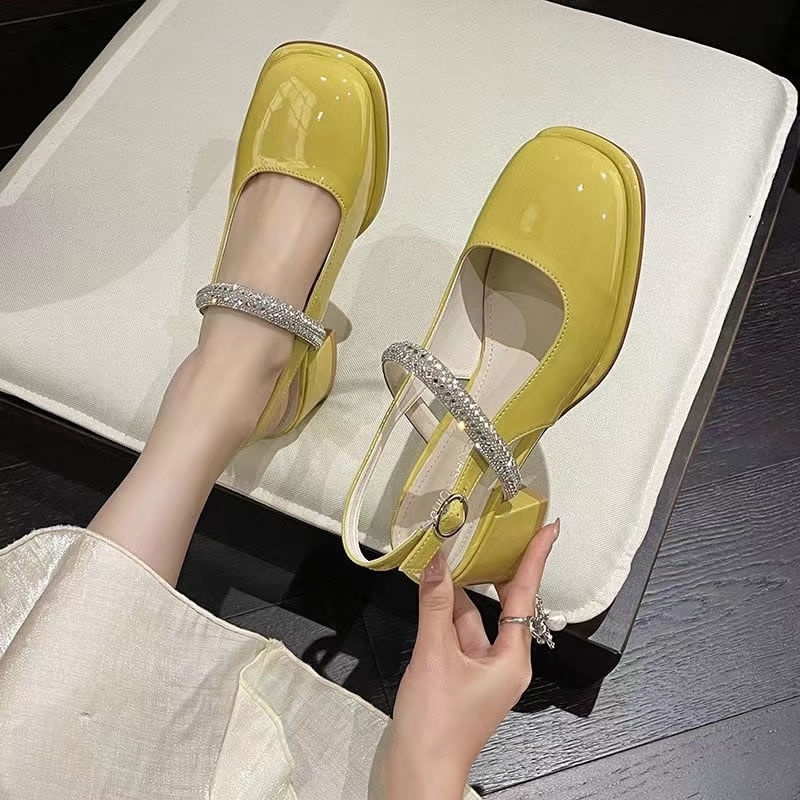 Mới Giày Búp Bê Nữ Đế Dày Thời Trang Hàn Quốc Xinh Xắn