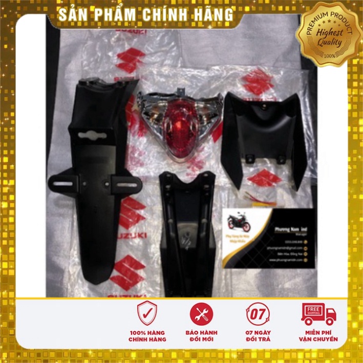 Bộ dè đèn sau Satria FI gắn cho Satria FI, Raider FI chính hãng