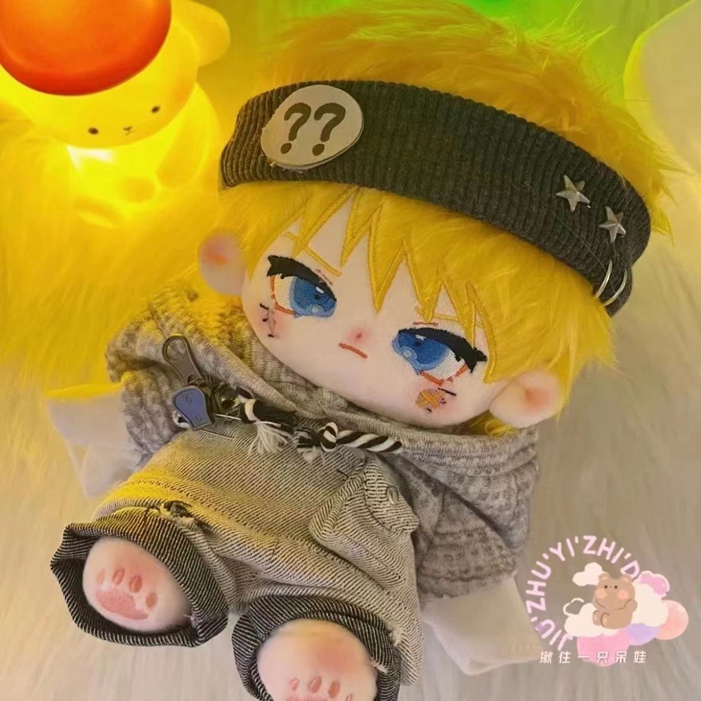 Búp Bê Nhồi Bông cotton Hình Nhân Vật uzumaki naruto 20cm