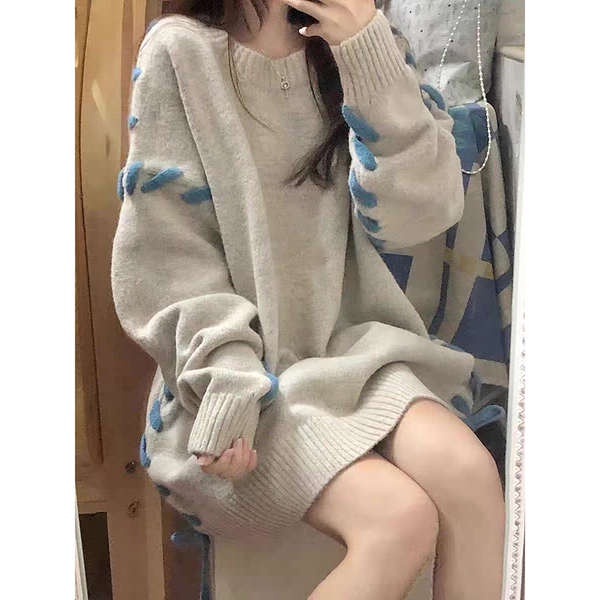 Áo sweater Dáng Rộng Thiết Kế Mới Thời Trang Dành Cho Nữ