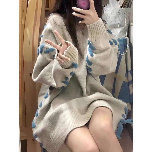 Áo sweater Dáng Rộng Thiết Kế Mới Thời Trang Dành Cho Nữ