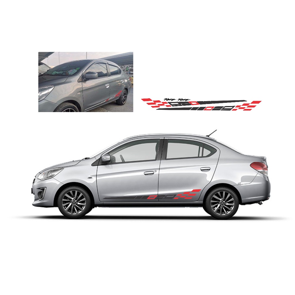 Tem trang trí sườn xe ô tô cho xe 4 chỗ, 5 chỗ, 7 chỗ,..toyota fortunner, grand i10, mitsubishi, isuzu, nissan