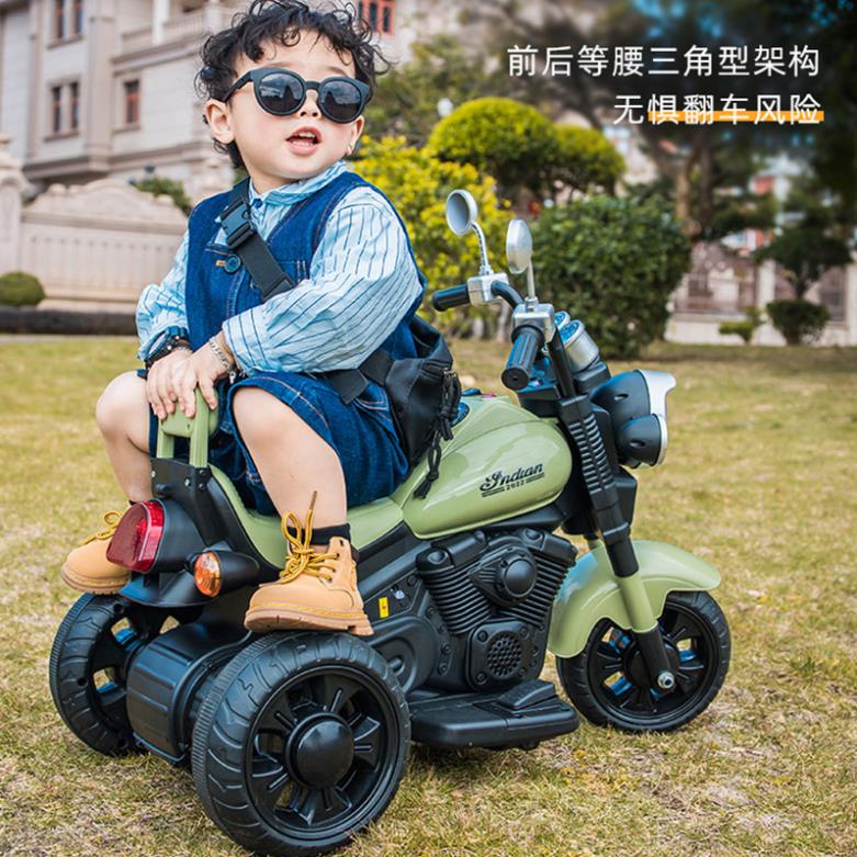 Xe máy điện trẻ em QD-606 dành cho bé từ 2 đến 4 tuổi Mẫu Mới Nhất