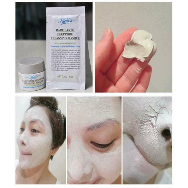 Mặt nạ đất sét Kiehls Rare Earth Deep Pore Cleansing Masque 125ml