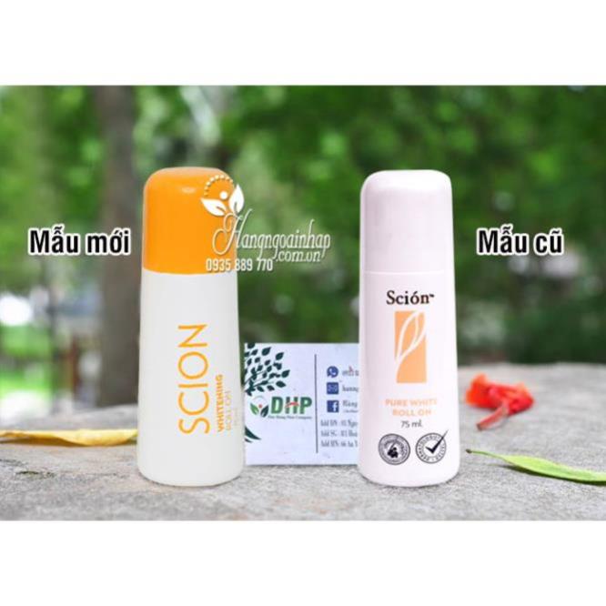 Lăn Nách Khử Mùi Scion Chính Hãng 75ml - Khử Mùi Hôi Nách Trong 48 Giờ