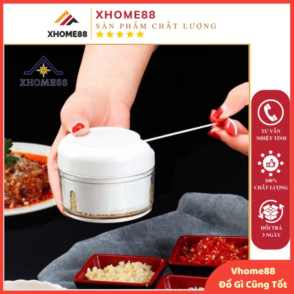 Dụng cụ xay tỏi ớt cầm tay thế hệ mới siêu tiện lợi - Vhome88