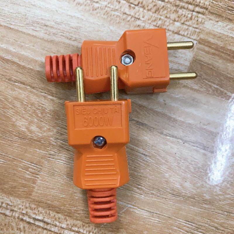 Phích cắm siêu chịu tải 6000w Màu Cam