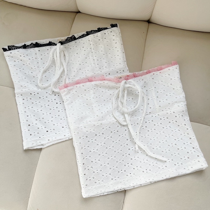 ÁO ỐNG THẮT NƠ NGỰC ÔM BODY