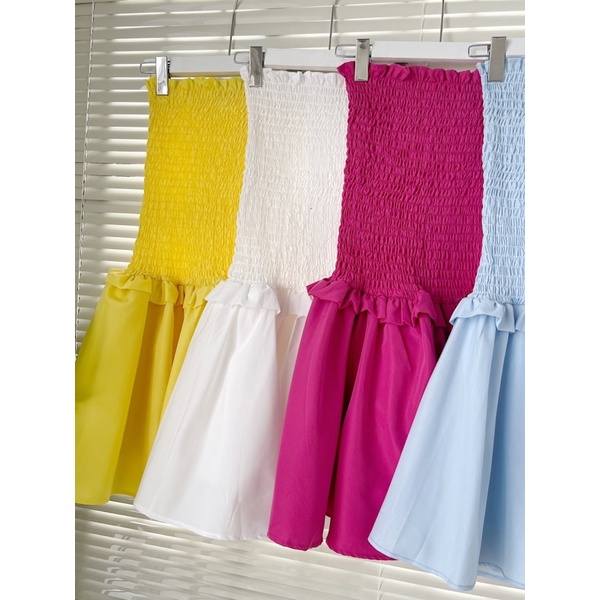 BOHI DRESS-ĐẦM BO CHUN XOÈ