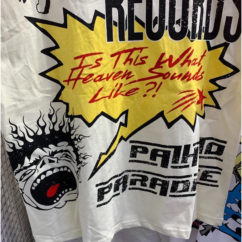 Áo Thun Tay Ngắn In Chữ hellstar studios Cá Tính