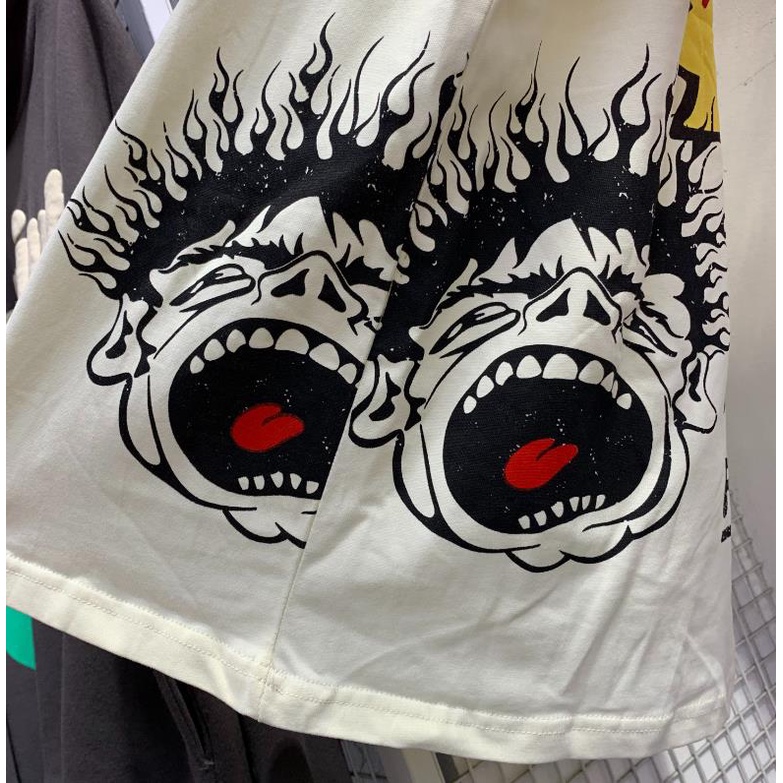 Áo Thun Tay Ngắn In Chữ hellstar studios Cá Tính