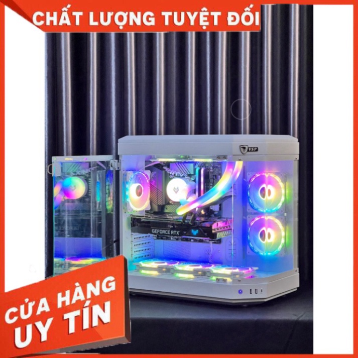 [FC HOT PC GAMING X1 Tản nhiệt nước Aosor 240 - Core i5 13600KF, VGA RTX 3070Ti cực mạnh mới Full Box BH 36 Tháng duy nh