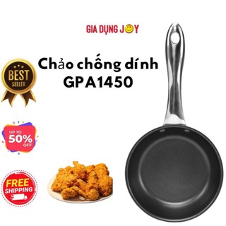 Chảo chống dính Goldsun gpa1450 16cm 18cm 20cm đáy từ 3 lớp dùng cho mọi loại bếp