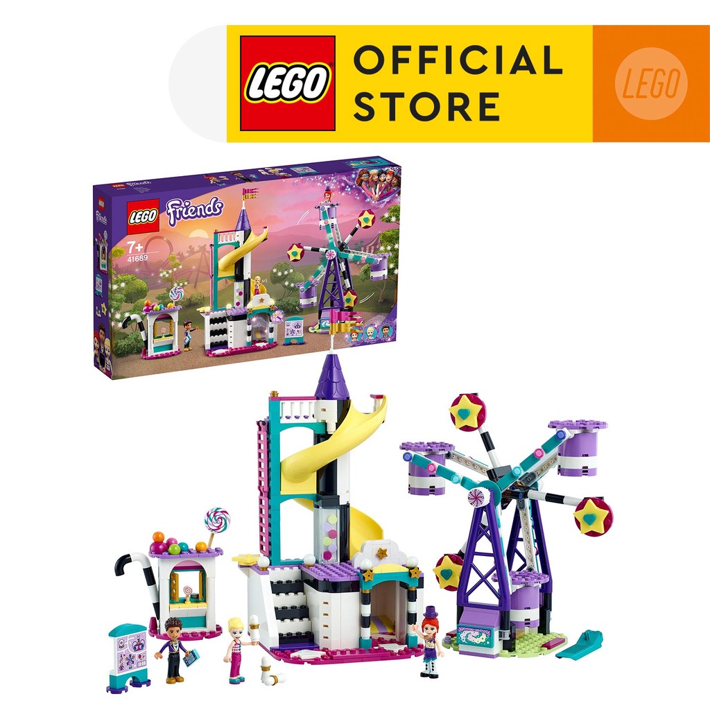 [Mã LEGOSUL giảm 10% đơn 999K] LEGO Friends 41689 Khu vui chơi và vòng quay ảo thuật (545 chi tiết) Đồ lắp ráp bé gái