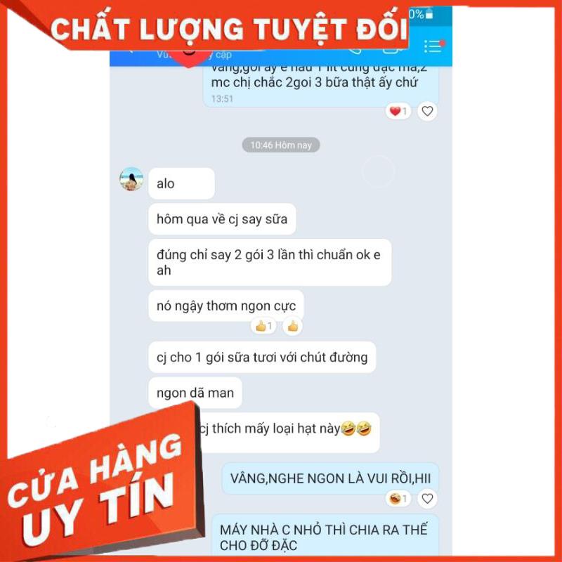 Sét hạt béo nấu sữa mix ngẫu nhiên