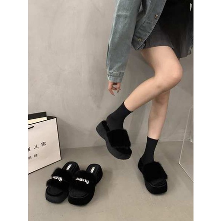 Dép Bông Đi Trong Nhà Đế Dày Thời Trang 2023 Dành Cho Nữ