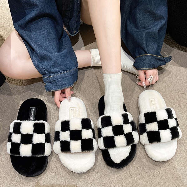 Dép Lông Đế Dày Phong Cách Mới Cho Nữ