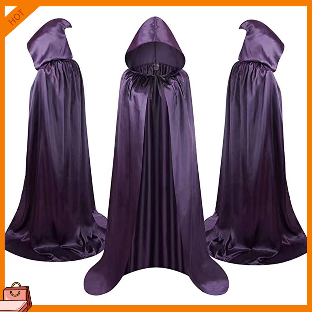 Set Áo Choàng Mềm Mại Phong Cách Phù Thủy Sáng Tạo Thời Trang halloween Dành Cho Trẻ Em Tham Dự Tiệc Hóa Trang