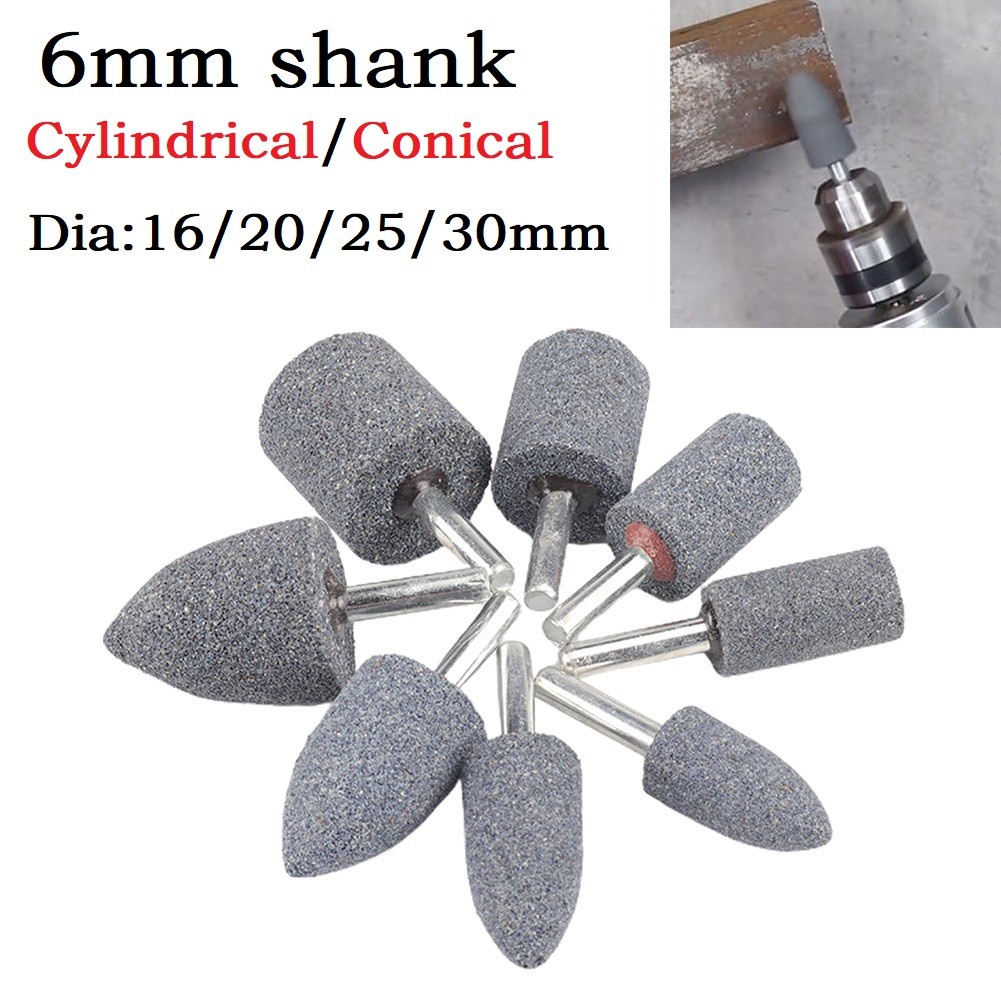 Đầu Mài Hình Trụ 6mm Chuyên Dụng Cho Kim Loại / Đá / Gỗ