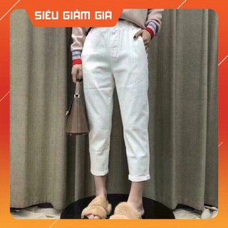 Quần baggy chất liệu kaki dày dặn