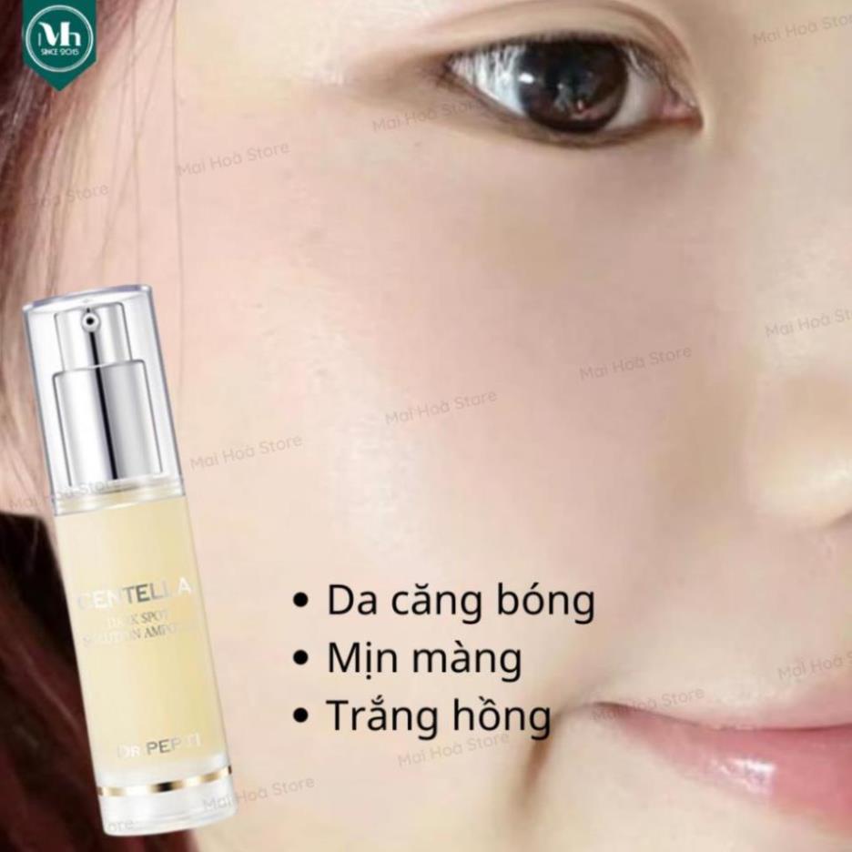 Tinh chất dưỡng trắng căng bóng DR.PEPTI Centella Dark Spot Solution Ampoule Size 30ml