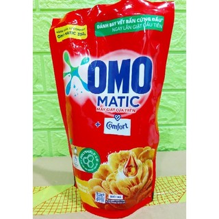 Nước giặt omo hương comfor cho máy giặt cửa trên