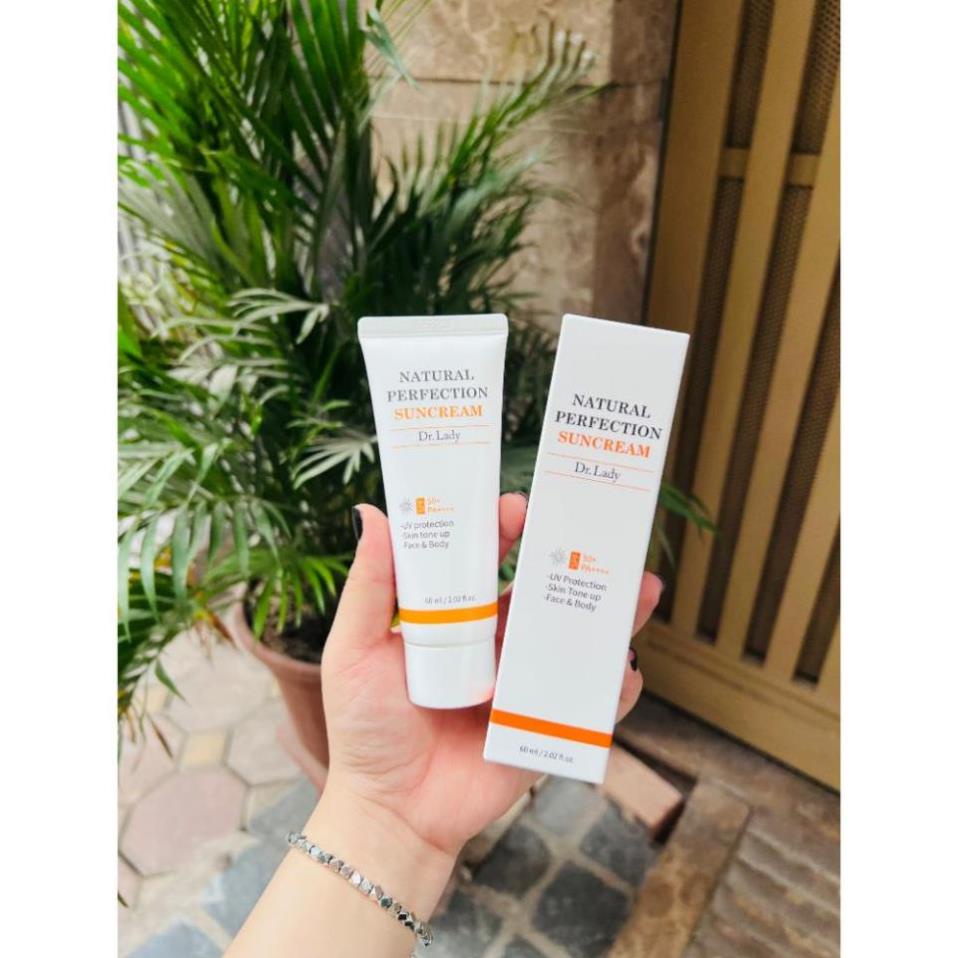 Kem chống nắng Dr.Lady Suncream SPF 50 + PA ++++  60ml - Dưỡng trắng da - Chống lão hóa