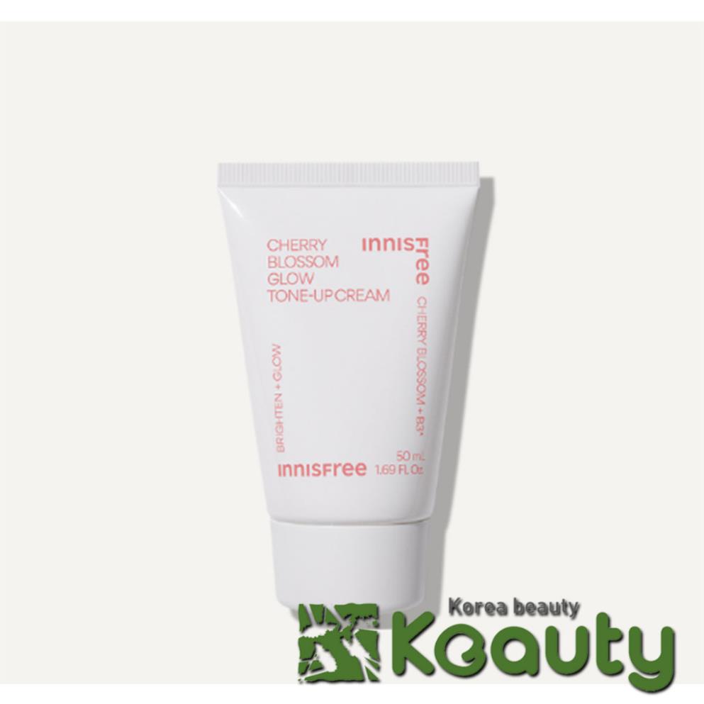 Kem dưỡng nâng tông da từ hoa anh đào Innisfree Cherry Blossom Glow Tone-up Cream 50me