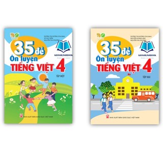 Sách - combo 35 đề ôn luyện tiếng việt 4 tập 1 + 2