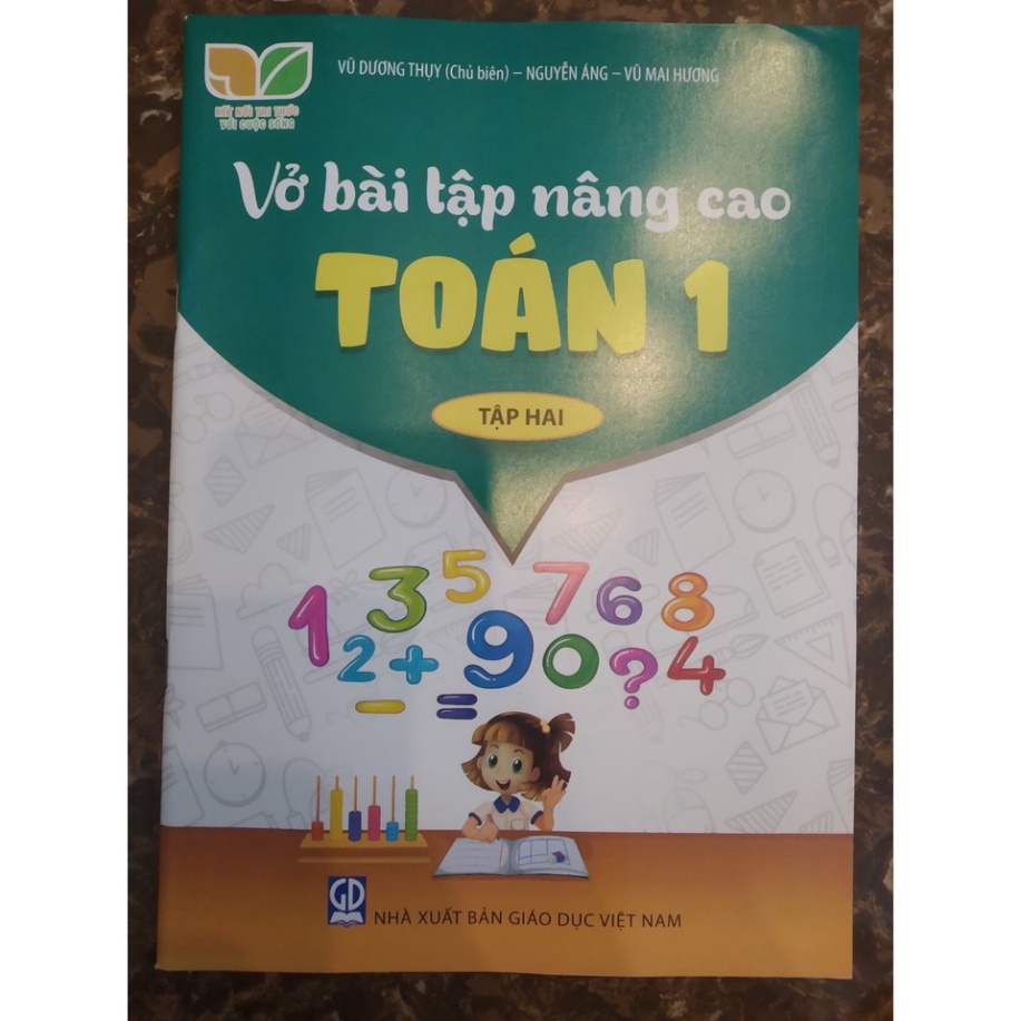 Sách Combo Vở bài tập nâng cao Toán lớp 1