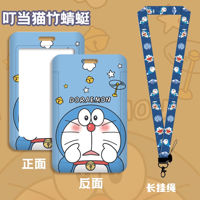 DÂY ĐEO THẺ SINH VIÊN, NHÂN VIÊN HÌNH DORAEMON DỄ THƯƠNG
