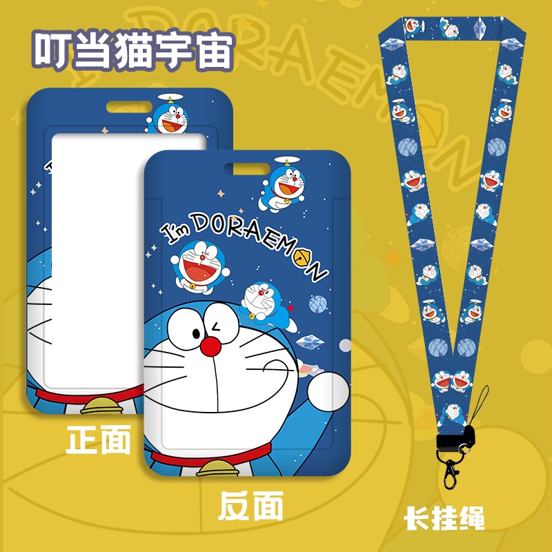 DÂY ĐEO THẺ SINH VIÊN, NHÂN VIÊN HÌNH DORAEMON DỄ THƯƠNG