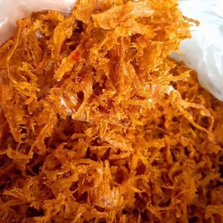 Khô mực xé sợi nhà peo