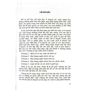 Sách - Bài Tập Xác Suất (DN)