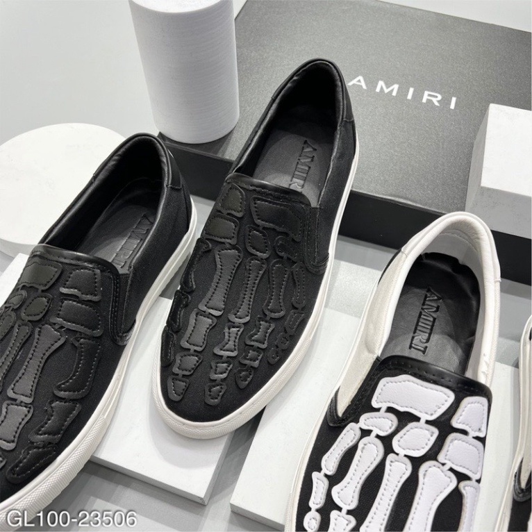 Giày Slipon Nam in ấn hình Xương Bàn Tay full size 38-43