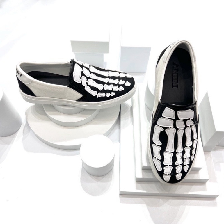 Giày Slipon Nam in ấn hình Xương Bàn Tay full size 38-43