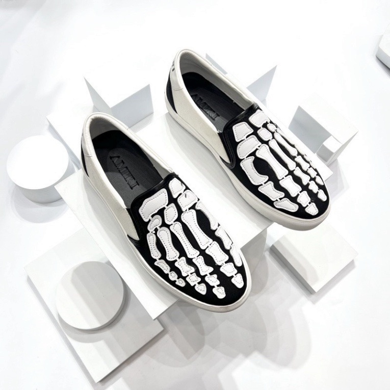 Giày Slipon Nam in ấn hình Xương Bàn Tay full size 38-43
